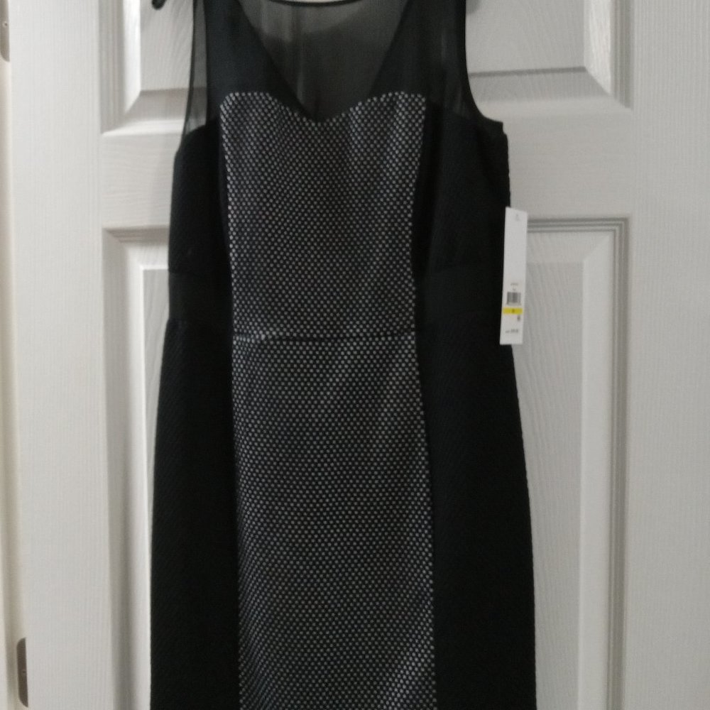 Black Sheat  Cocktail Form-fitting dress